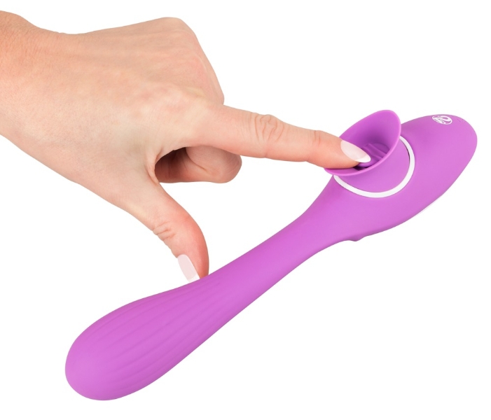 You2Toys 2-FUNCTION BENDABLE VIBE 14.5 cm