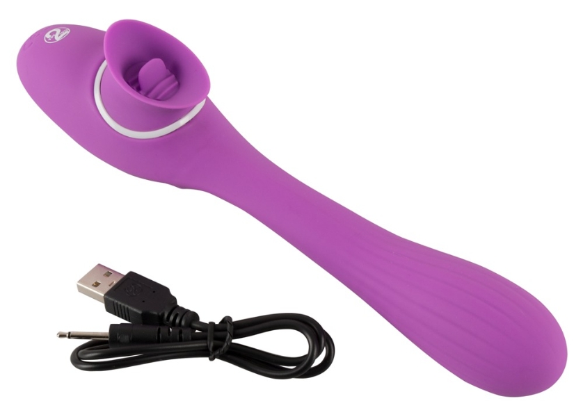 You2Toys 2-FUNCTION BENDABLE VIBE 14.5 cm