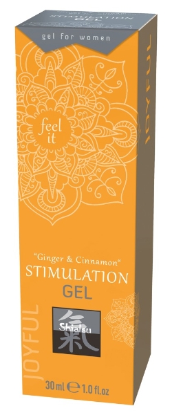 Shiatsu CLITORIS STIMULATION GEL GINGER-CINNAMON 30 ml