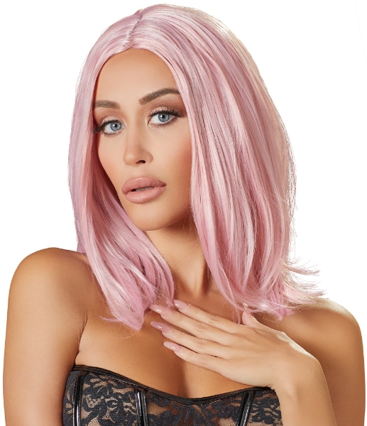 Cottelli Collection Accessoires WIG PINK SHORT