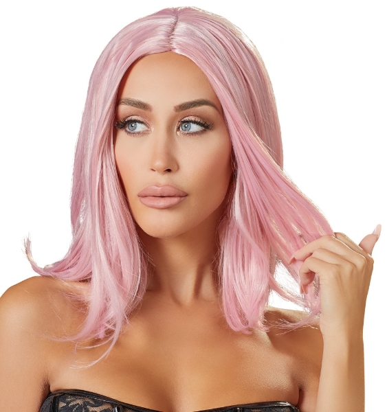 Cottelli Collection Accessoires WIG PINK SHORT