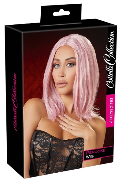 Cottelli Collection Accessoires WIG PINK SHORT