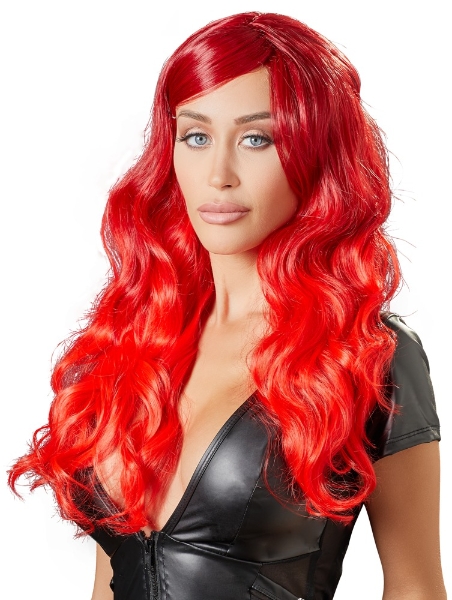 Cottelli Collection Accessoires WIG RED LONG