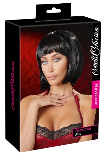 Cottelli Collection Accessoires WIG BLACK BOB SHORT