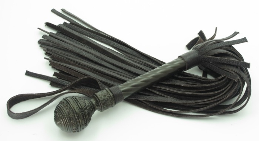 BDSM Arsenal SCEPTRE FLOGGER BROWN 40 cm