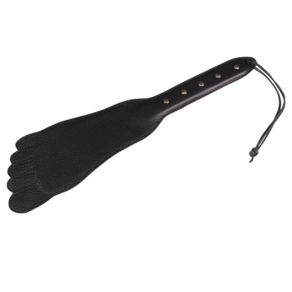 Sitabella LEATHER FOOT PADDLE BLACK 34.5 cm