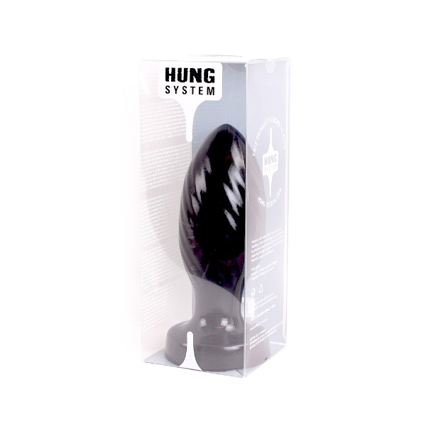 Hung System BUMFUN BUTT PLUG BLACK 18.5 cm