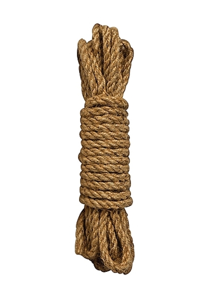 Shots - Ouch! SHIBARI HEMP ROPE BROWN 5 m